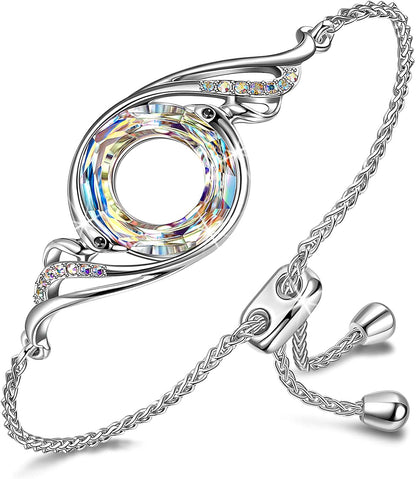 Kate Lynn bracelet featuring mythical phoenix design