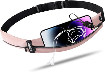 Slim profile waist pack flat lay view