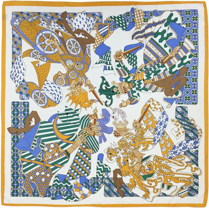 Julunar Silk like Head Scarf for Women - Satin Large Hair Scarves - 35" Square Silk Hair Wrap for Sleeping with Gift Packed