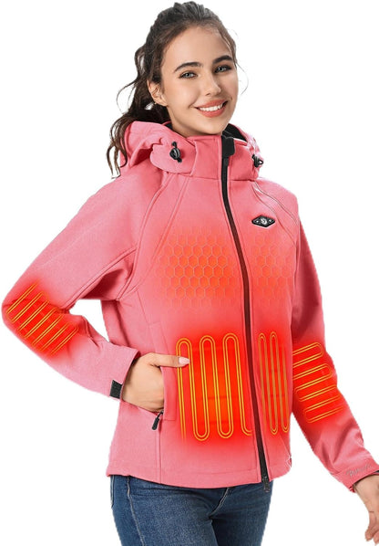 18400mAh battery pack and charging cable for heated jacket system