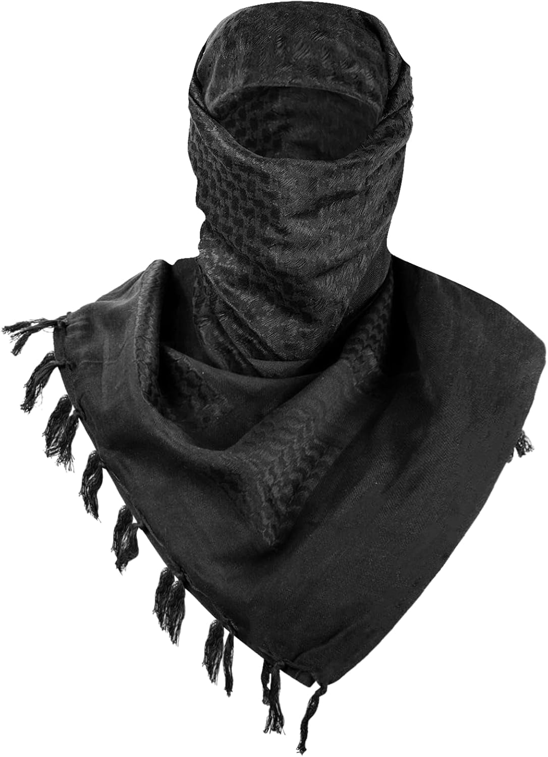 FREE SOLDIER Scarf Military Shemagh Tactical Desert Keffiyeh Head Neck Scarf Arab Wrap with Tassel for Men Women