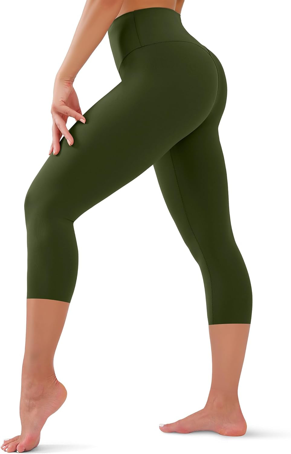 High Waisted Leggings for Women - Tummy Control Yoga Pants for Workout Running Athletic Women'S Leggings plus Size