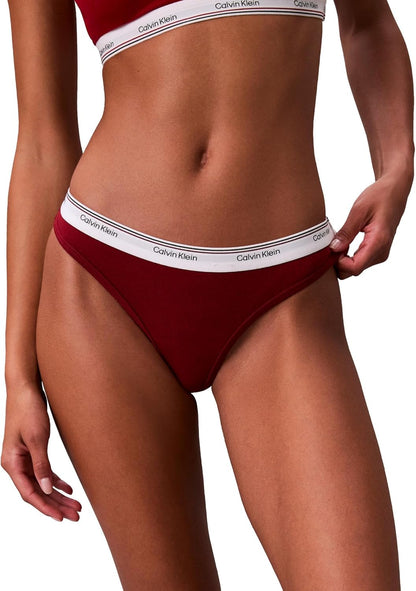 Women's 3-pack thongs in neutral colors from Calvin Klein