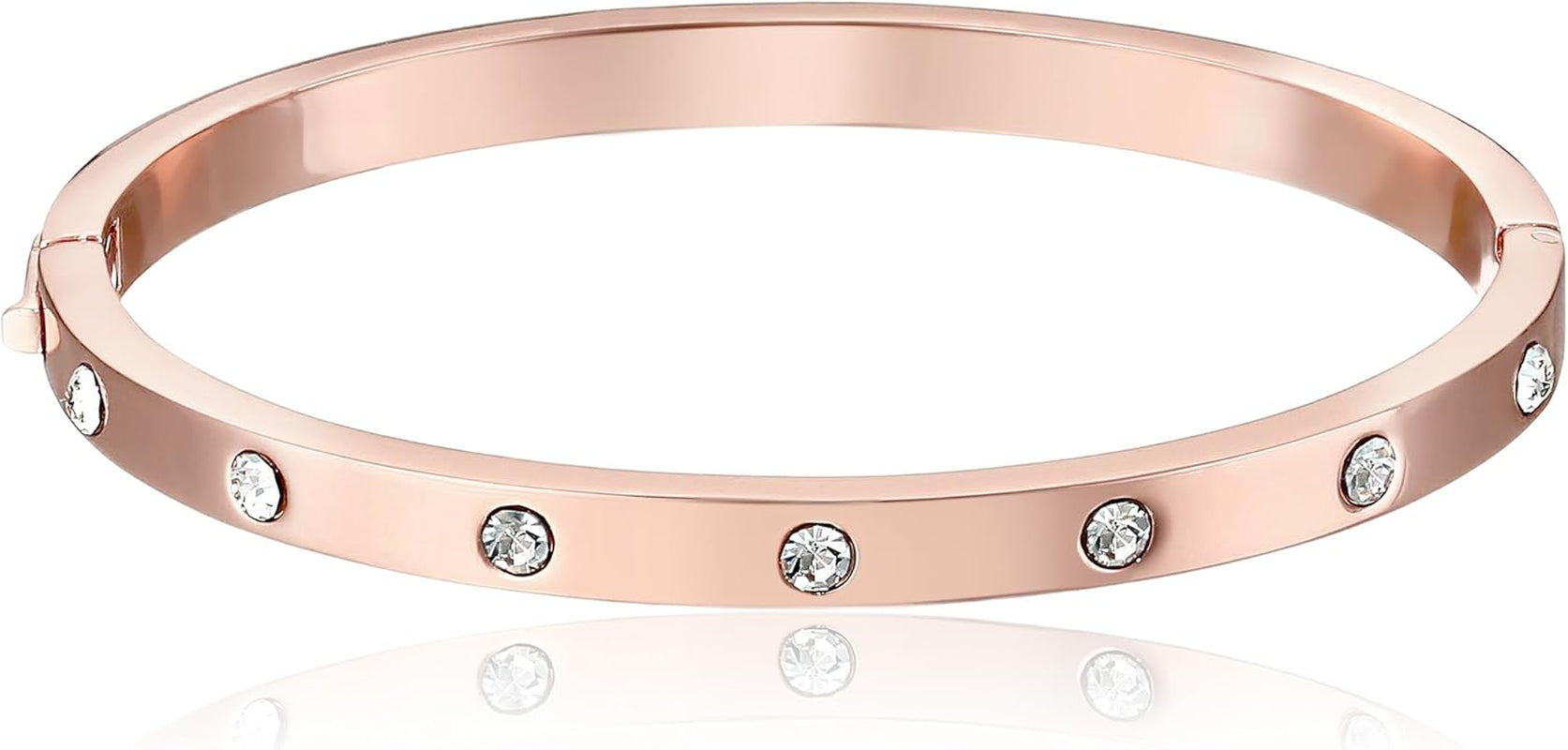 Kate Spade New York Set in Stone Metal Hinged Bangle