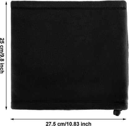 Tatuo Winter Neck Warmer Gaiter for Men Women Ski Fleece Winter Scarf Windproof Face Mask for Skiing Hiking Cycling