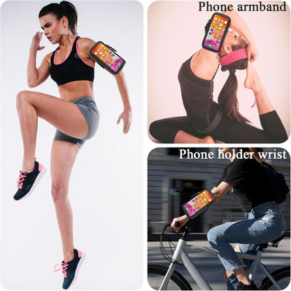 Clear crossbody phone pouch with detachable shoulder strap
