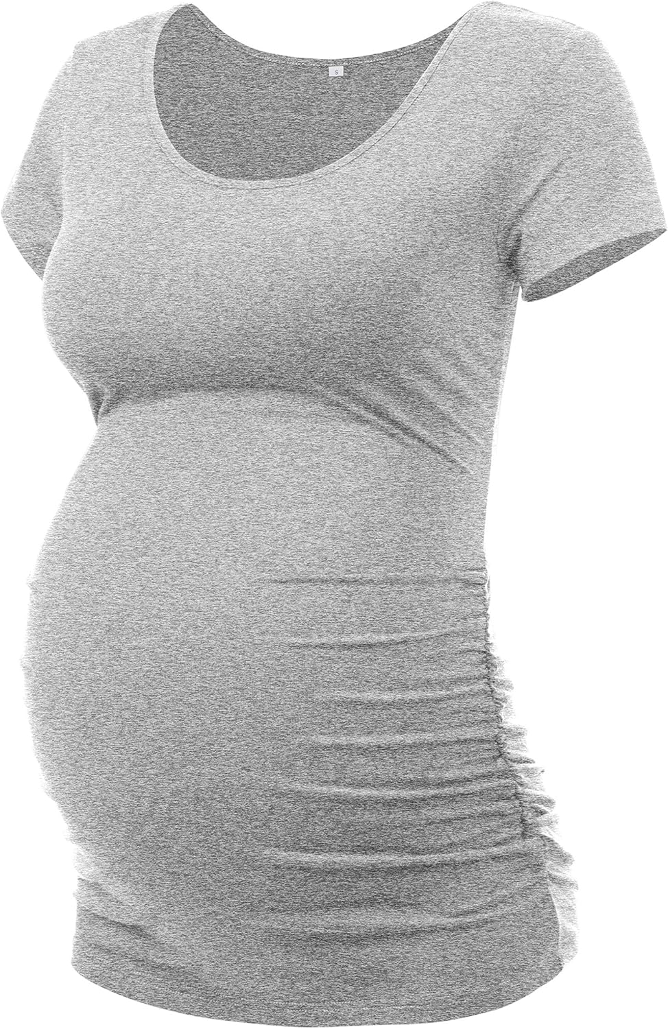 Peauty Maternity Shirts Maternity Clothes Side Ruched Maternity Tops for Women Pregnancy Shirts