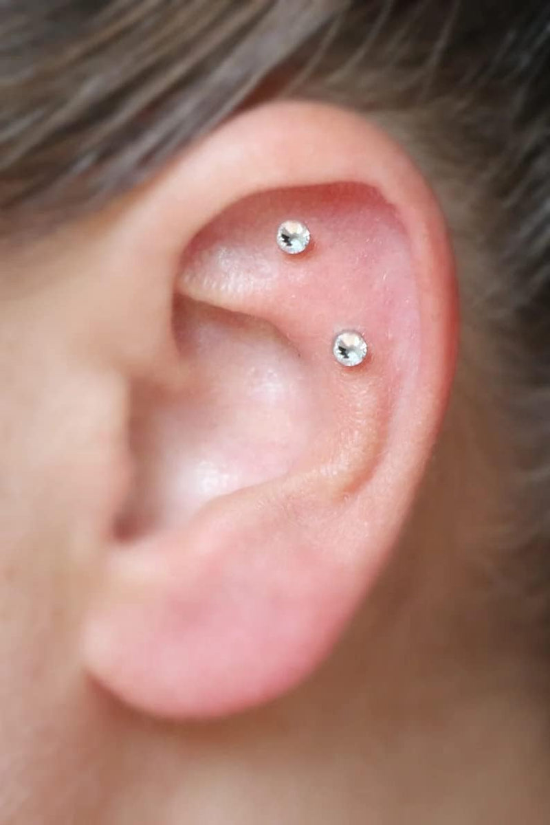 MODRSA Fake Nose Stud Ring - Magnetic, Tiny, Women'S