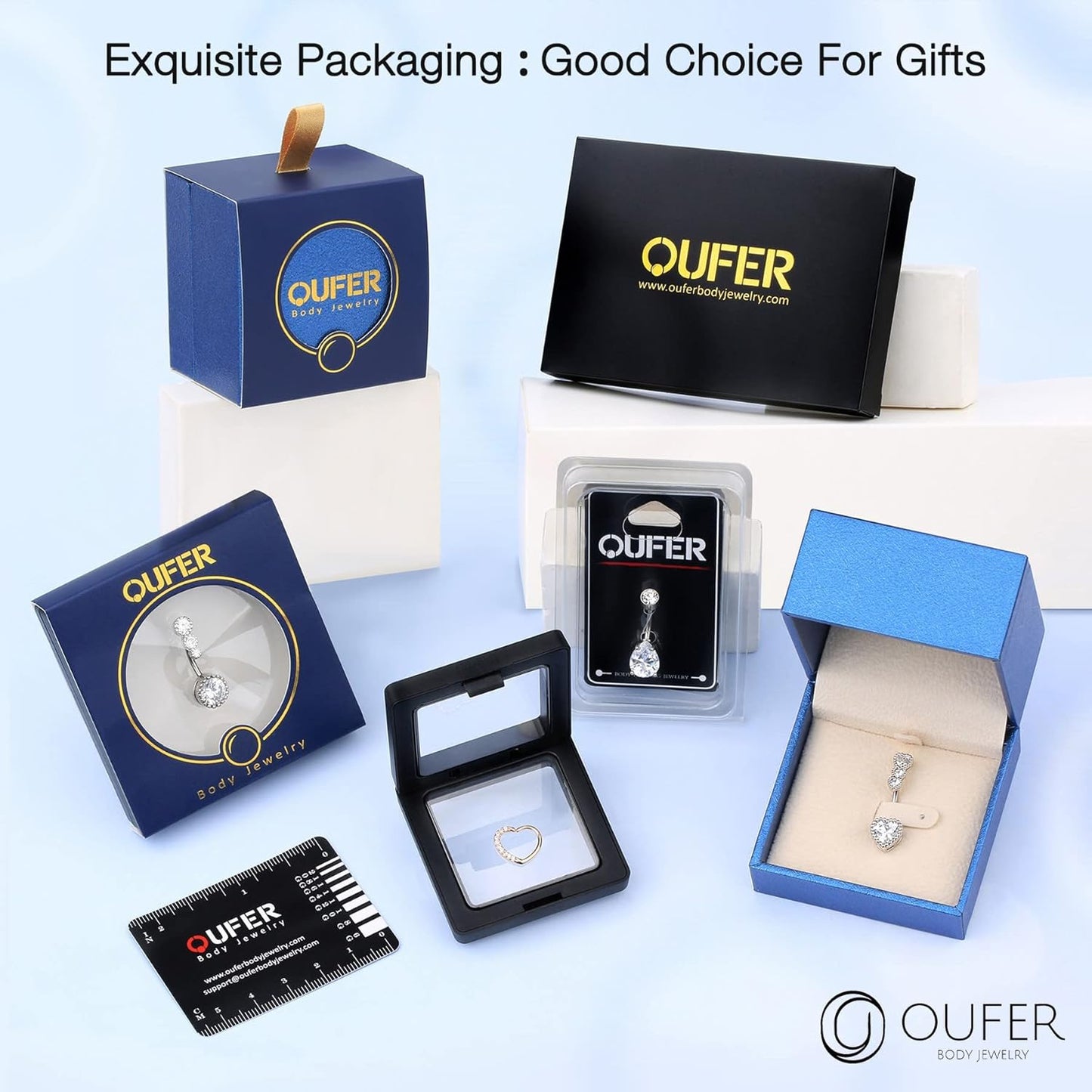 OUFER 2PCS Icosahedron Dice Nipple Rings, 14G 316L Surgical Steel Nipple Barbells, Nipple Jewelry for Women