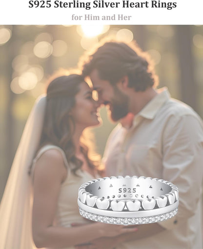 KEQ hearts ring gift packaging for mothers and sisters