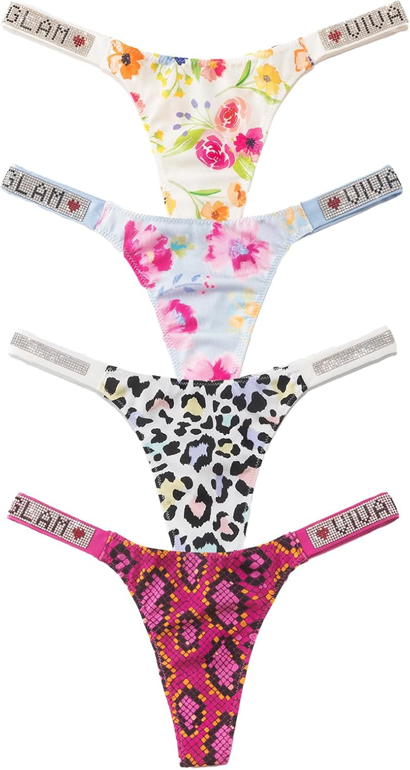 Premium cotton construction on Meshal women's g-string thongs