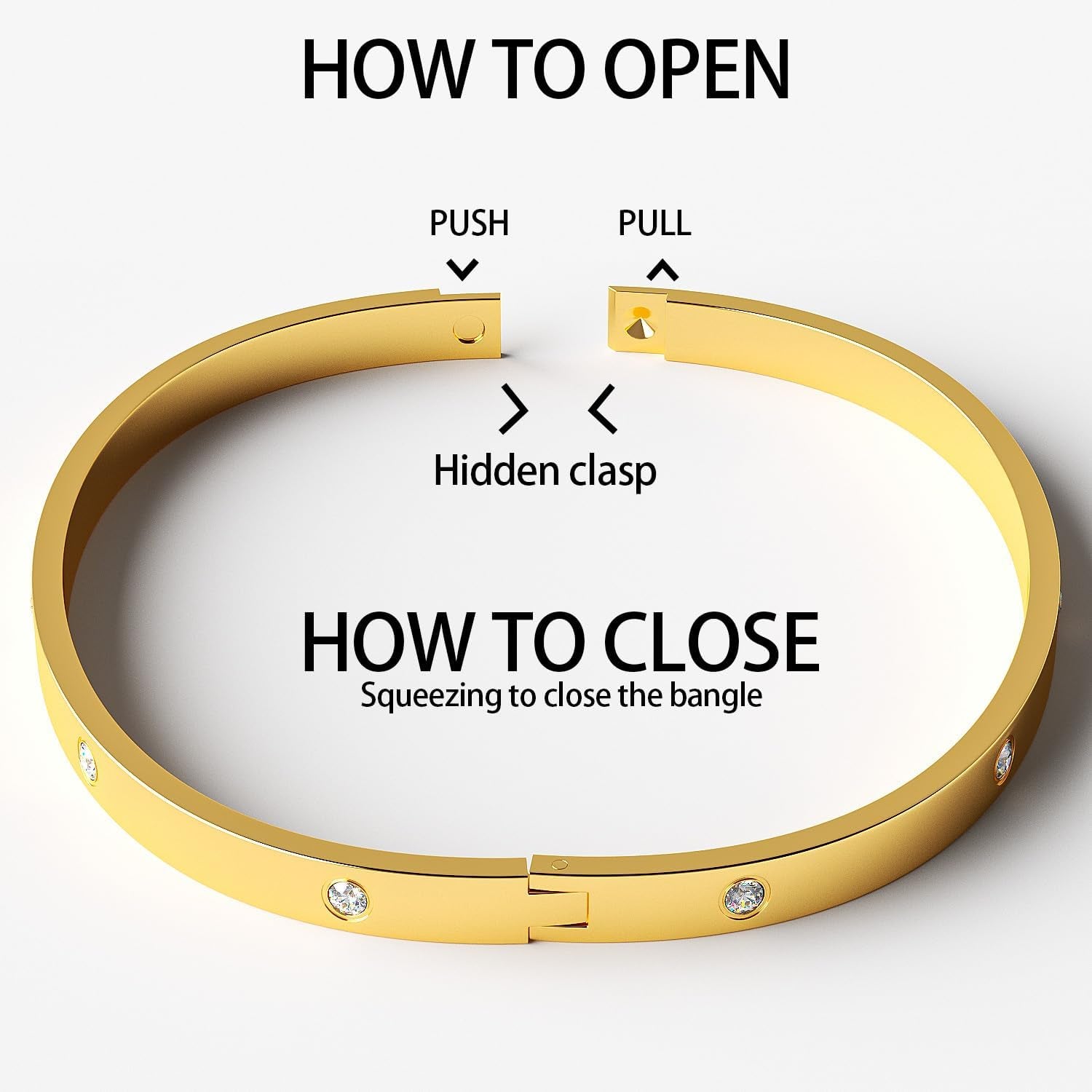 Aicase 18 K Gold Plated Love Bangle Bracelet Dupes Sets(Gold/Rose Gold/Silver) Stack Wide Wristband Bangle Nail Friendship Bracelet Birthday Lovely Trendy Jewelry Gifts for Women Mom Besties