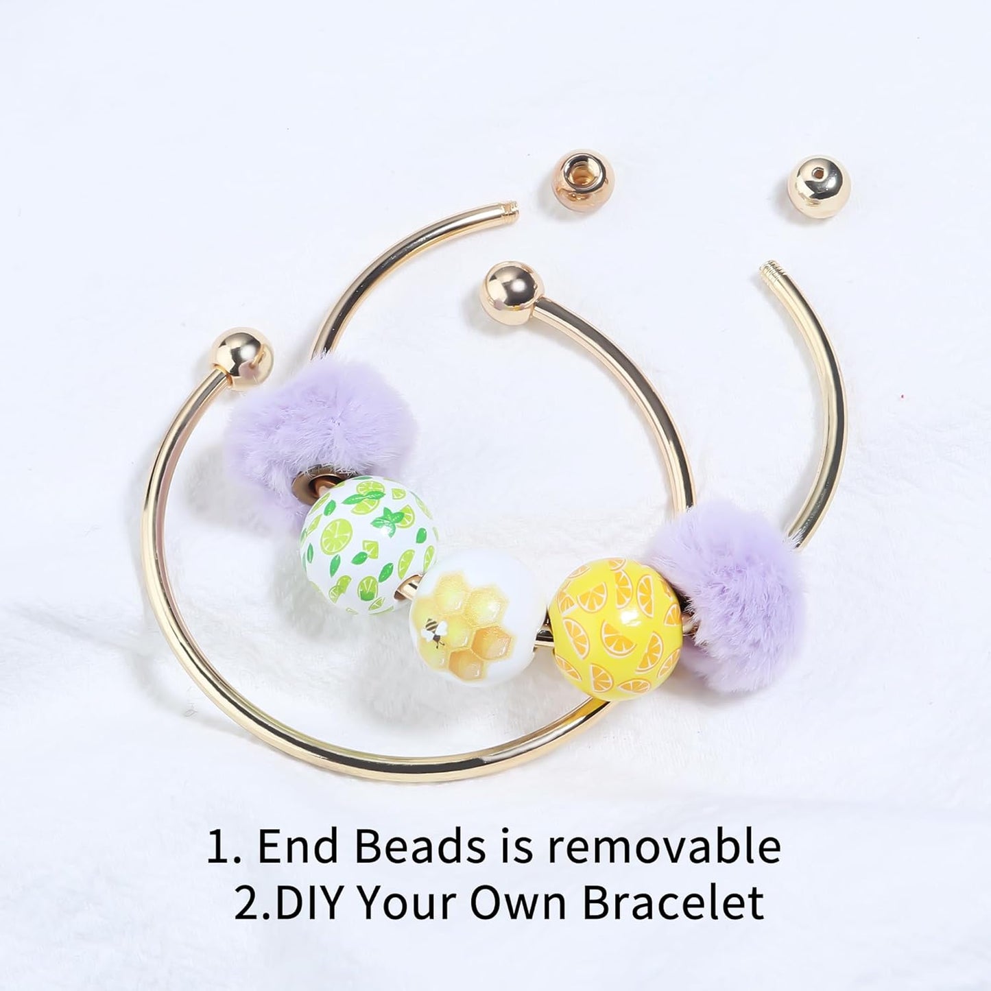 Stainless Steel Adjustable Bangle Bracelets for Women Gold/Silver/Rhodium Plated Simple Bangles Bracelets 3Mm Stacking Open Cuff Bangles Set 2 Pcs/Lot Gifts Jewelry