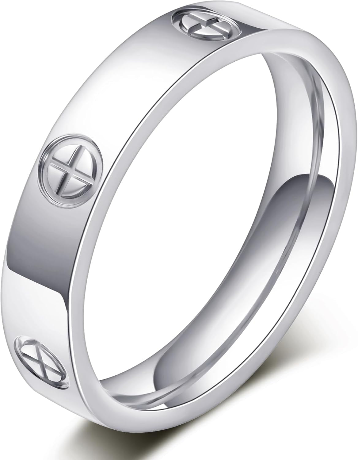 Love Promise Gold Ring for Women: Dainty Stainless Steel Ring Cubic Zirconia Wedding Band Engagement CZ Friendship Rings 18K Gold Silver Rose Gold Plated Birthday Gifts Dainty CZ Jewelry Size 5 6 7 8 9 10