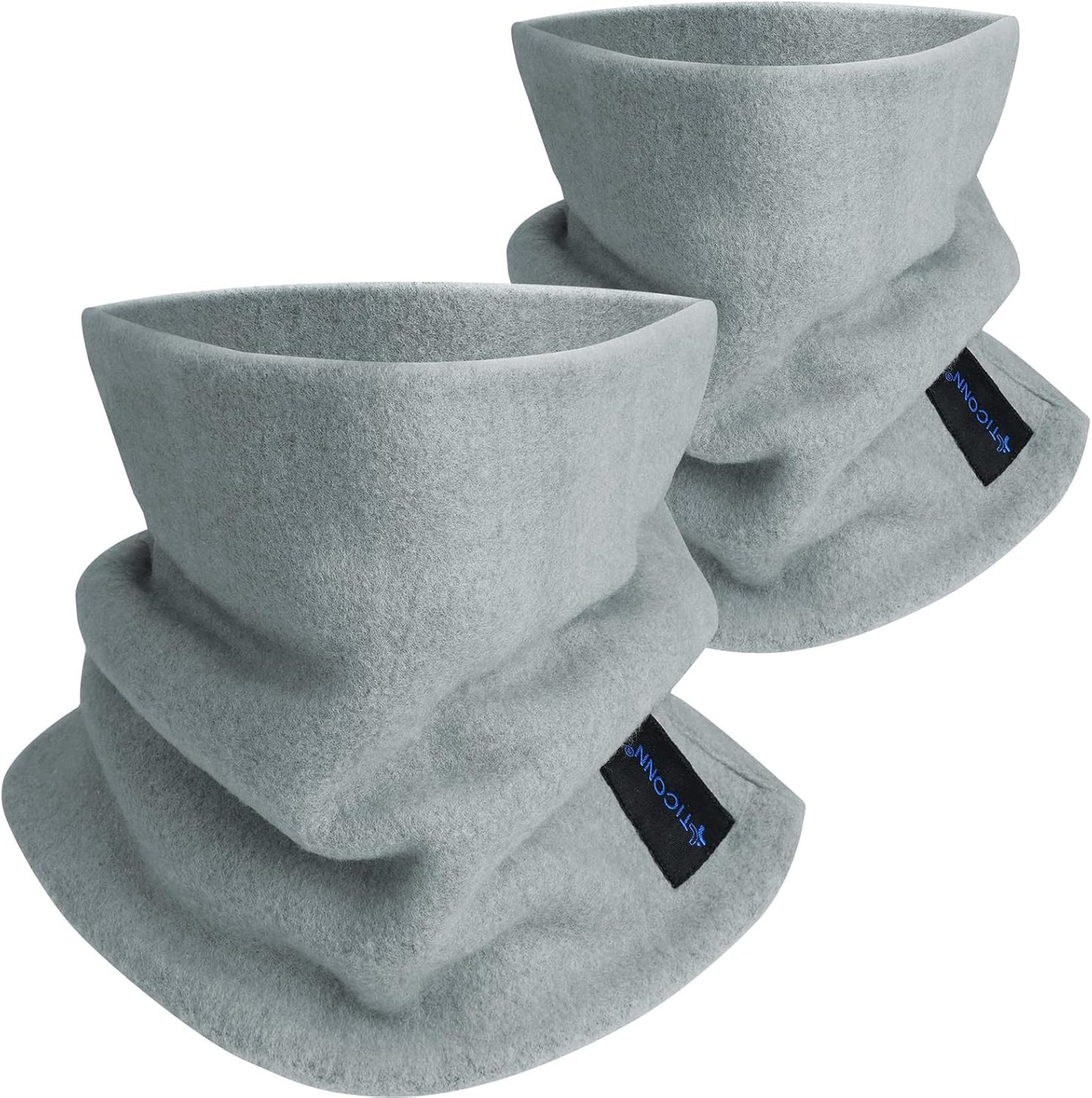 TICONN Neck Gaiter Face Cover Scarf, Breathable Sun & Wind-Proof for Skiing Fishing Hiking Cycling