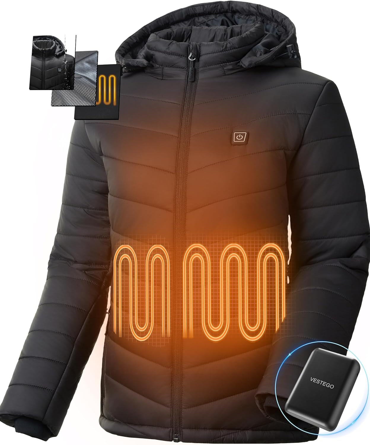 12V 20000mAh battery pack for Vestego heated jacket