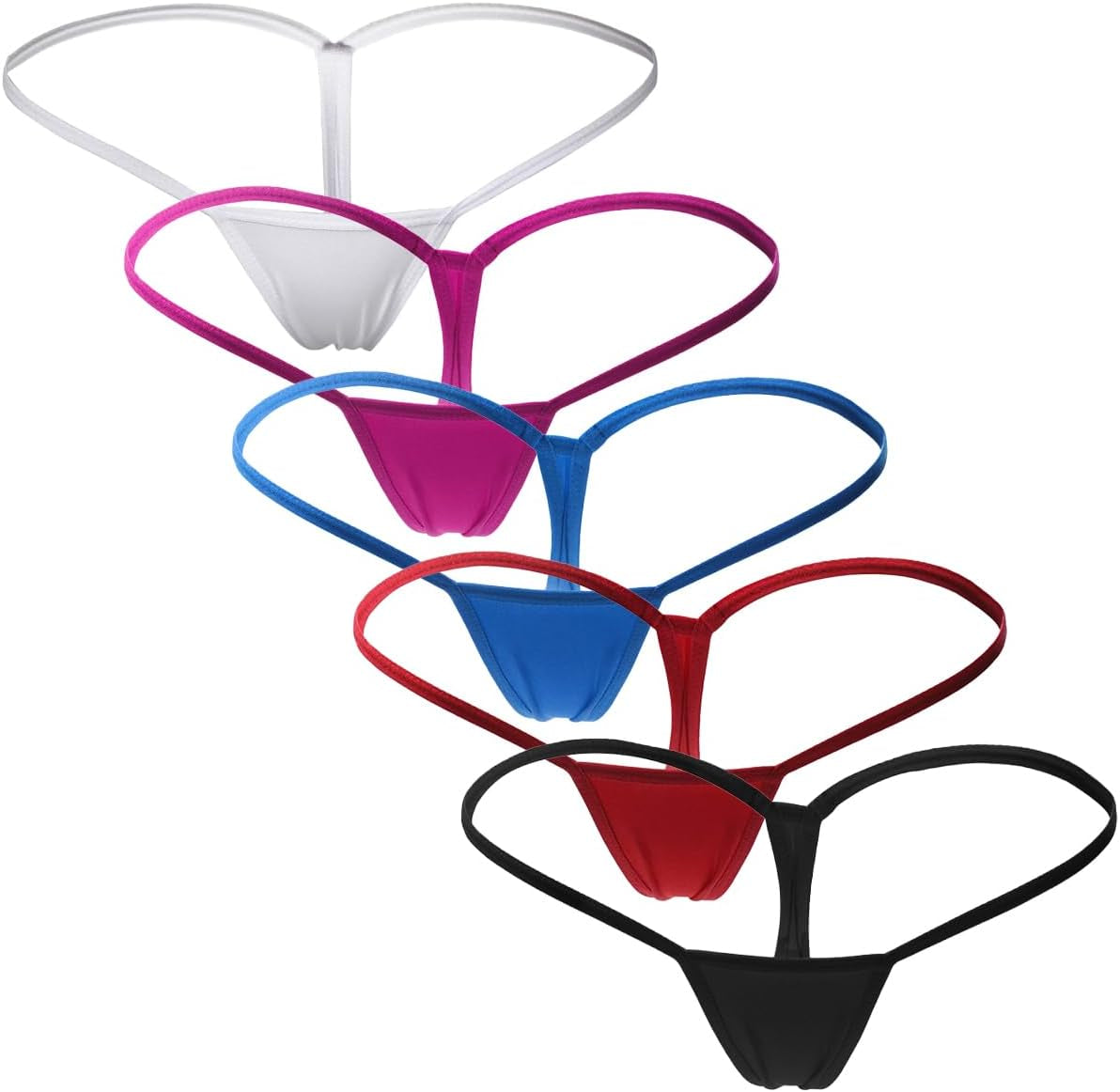 Close up of g-string thong underwear waistband and fit