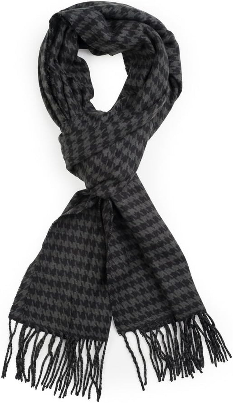 Plum Feathers Super Soft Luxurious Cashmere Feel Unisex for Men and Women Winter Scarf