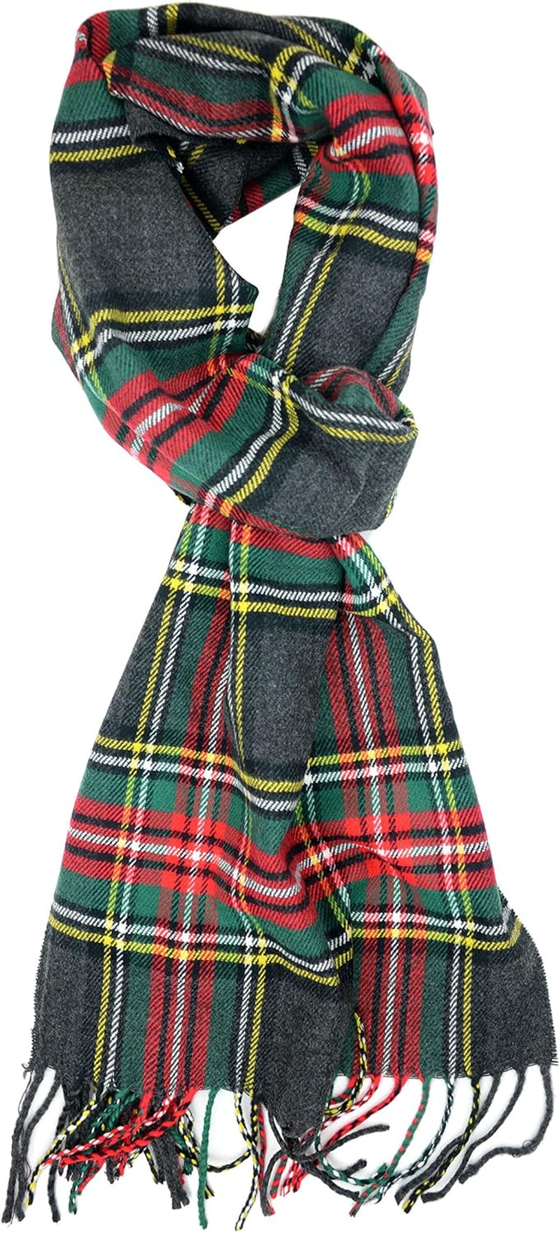 Plum Feathers Super Soft Luxurious Cashmere Feel Unisex for Men and Women Winter Scarf