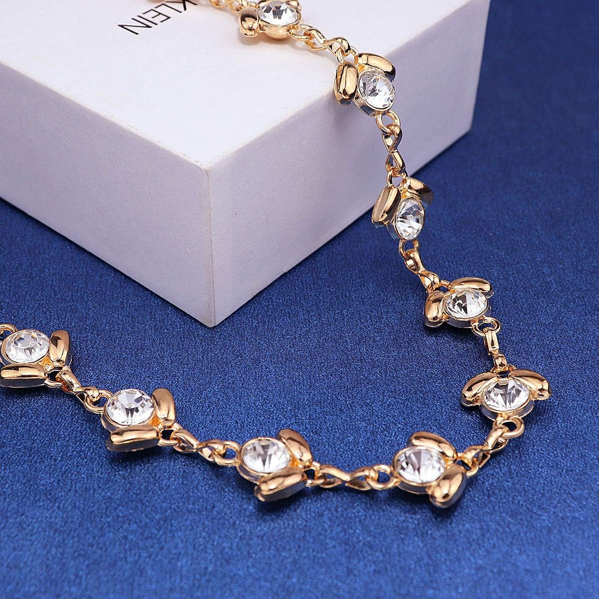 Suyi Chain Belts for Women Rhinestone Waist Chain for Dress
