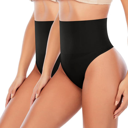 Werena Tummy Control Thong Shapewear for Women Seamless Shaping Thong Panties Body Shaper Underwear
