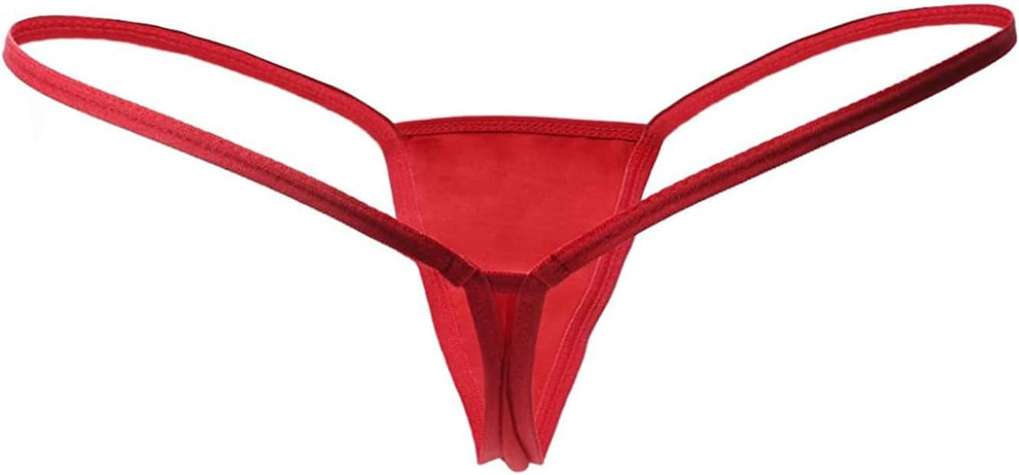 Low rise thong underwear multiple color options display