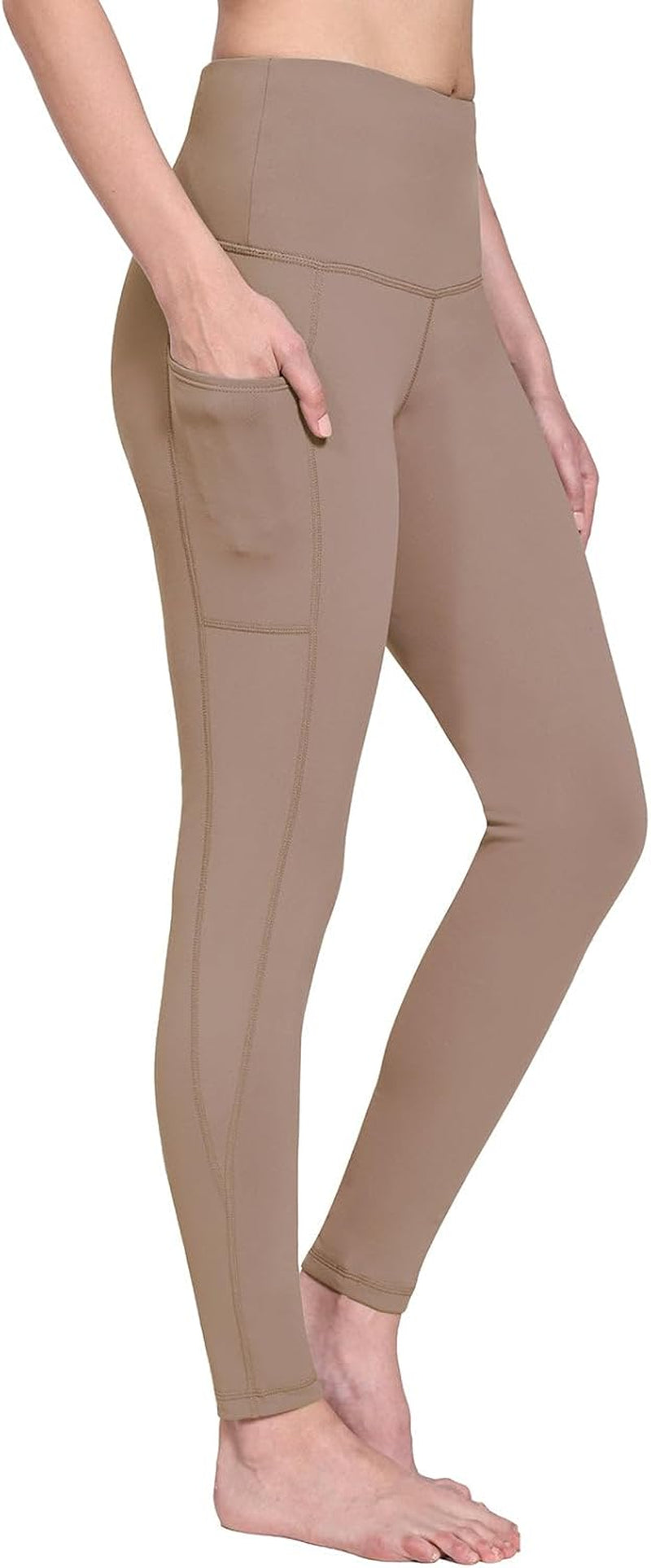 Baleaf Winter Clothing Women Leggings Fleece Lined Tights Thermal Warm Thick Cold Weather Gear 1 Pockets