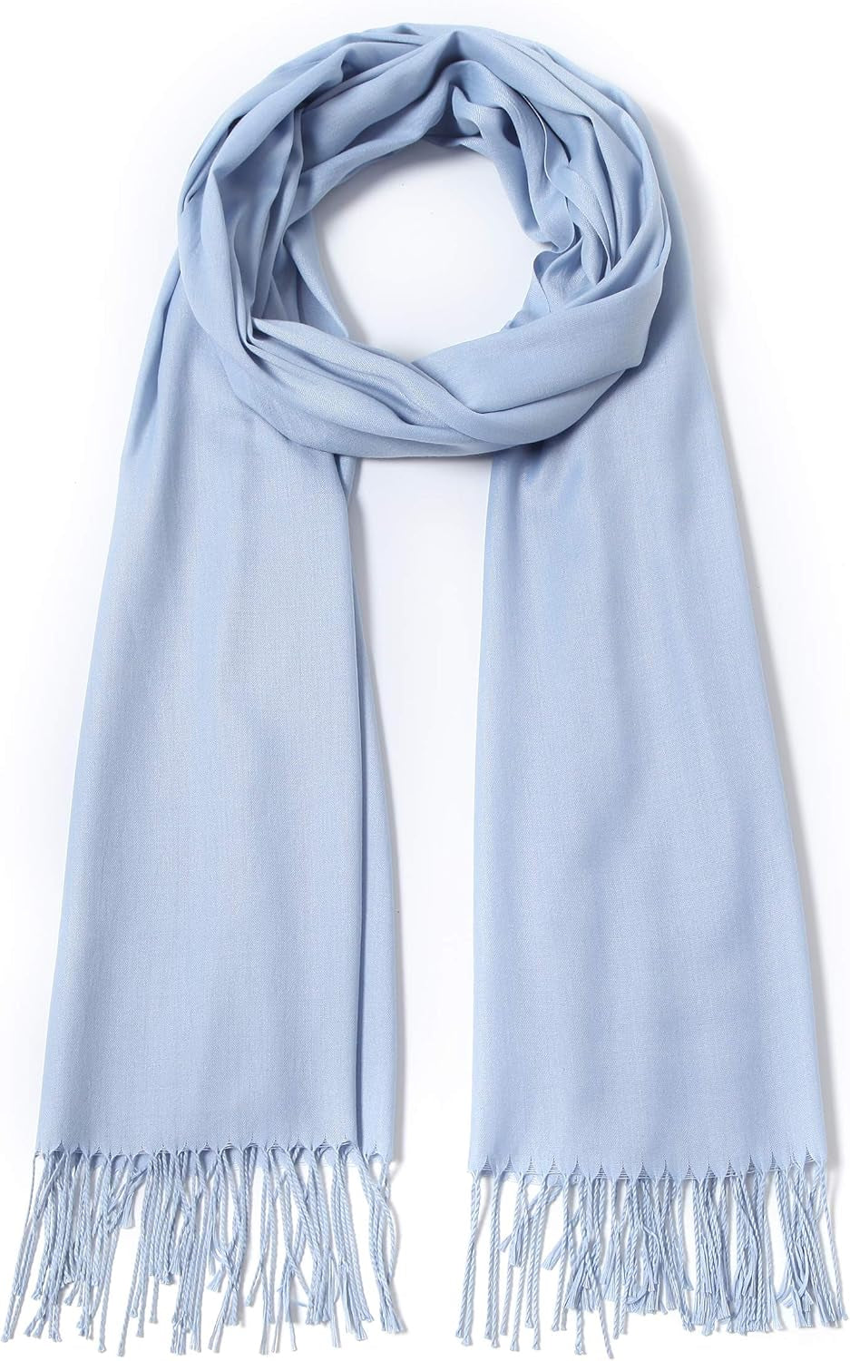 Cindy & Wendy Pashmina Shawls and Wraps Large Scarfs for Women Wedding Party Bridal Long Fashion Solid Shawl Wrap Fringes