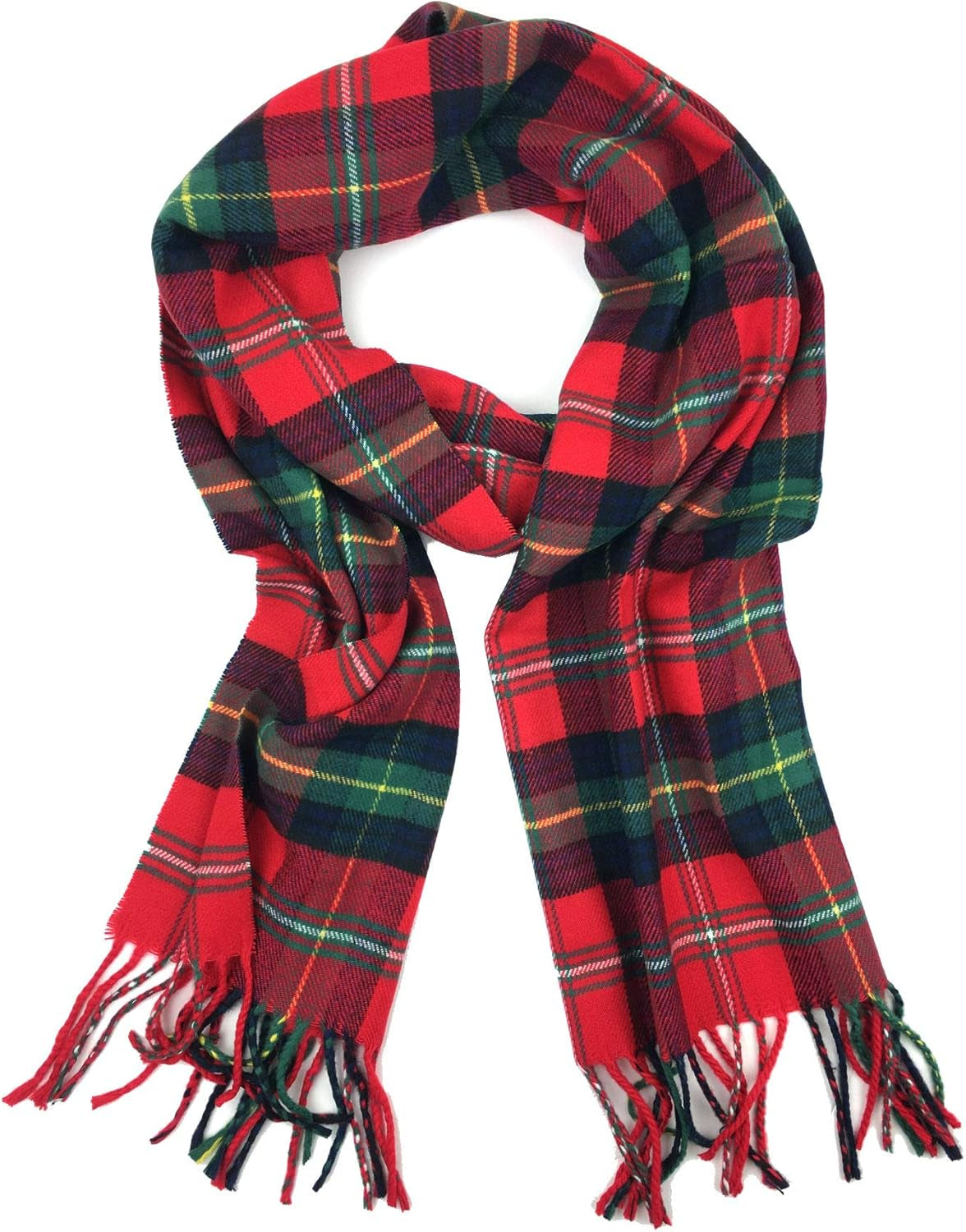 Plum Feathers Super Soft Luxurious Cashmere Feel Unisex for Men and Women Winter Scarf