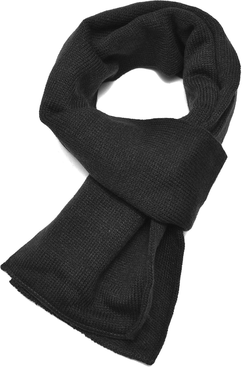 Gelante Men Classic Knit Winter Scarf Warm Double Layer