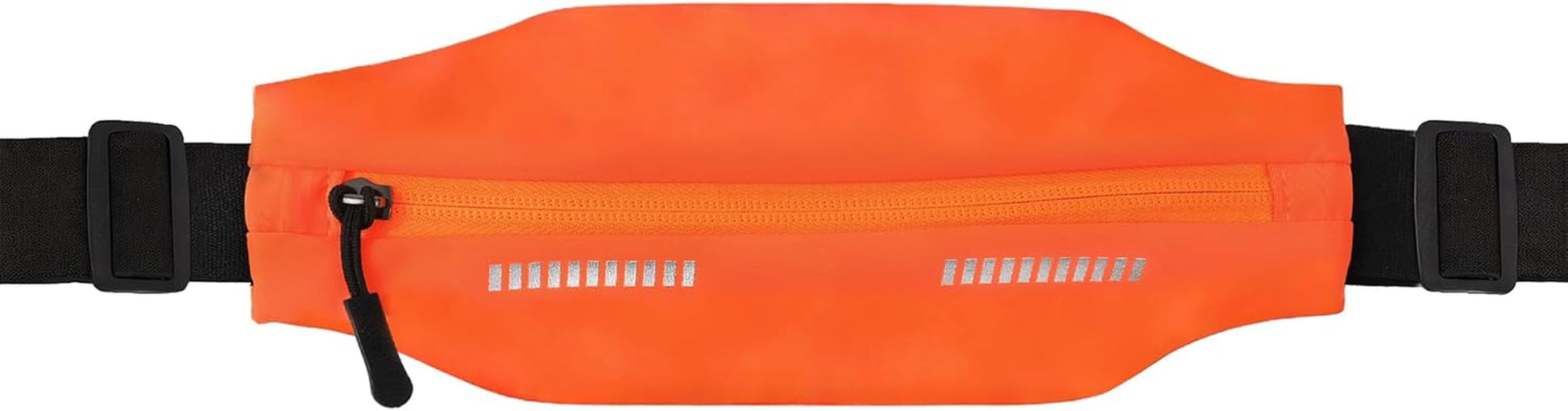 Waterproof running belt showing durable ice silk material