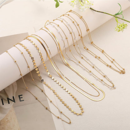 1PCS/2PCS Gold Waist Chain for Women - Adjustable Belly Chain Jewelry Accessories for Sexy Bikini, Waterproof Layered Summer Body Belt Chains for Beach, Party, 26.7"+9.8" Extender