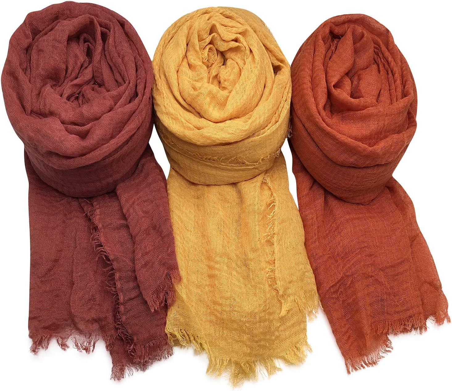 Women Scarf Shawl for All Season 3PCS Scarve Wrap Scarve.