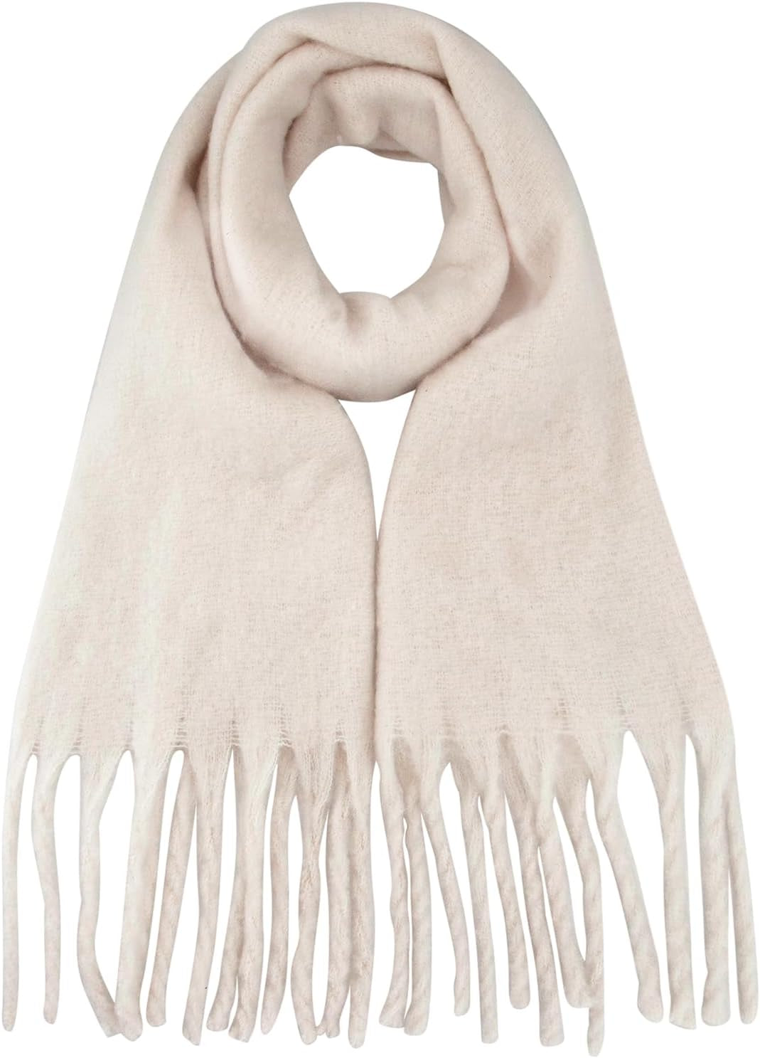 Missshorthair Thick Scarf for Women Big Chunky Colorful Blanket Fluffy Soft Scarves Winter Colorful Shawl Warps