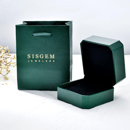 SISGEM 14K Gold Pearl Four Clover Bracelet and Earrings for Women, Lucky Jewekry Gifts for Her