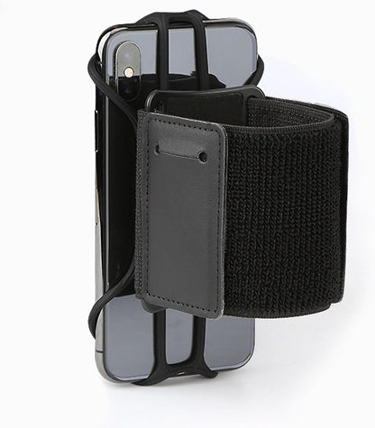 Wristband Phone Holder, Universal Cell Phone Armband for Running Walking 360° Rotation Forearm Wrist Workout Sports Arm Band Fits Samsung Galaxy A16 A15 A14 A13 A03S Iphone 16E 16 15 14 13 12 Pro Max