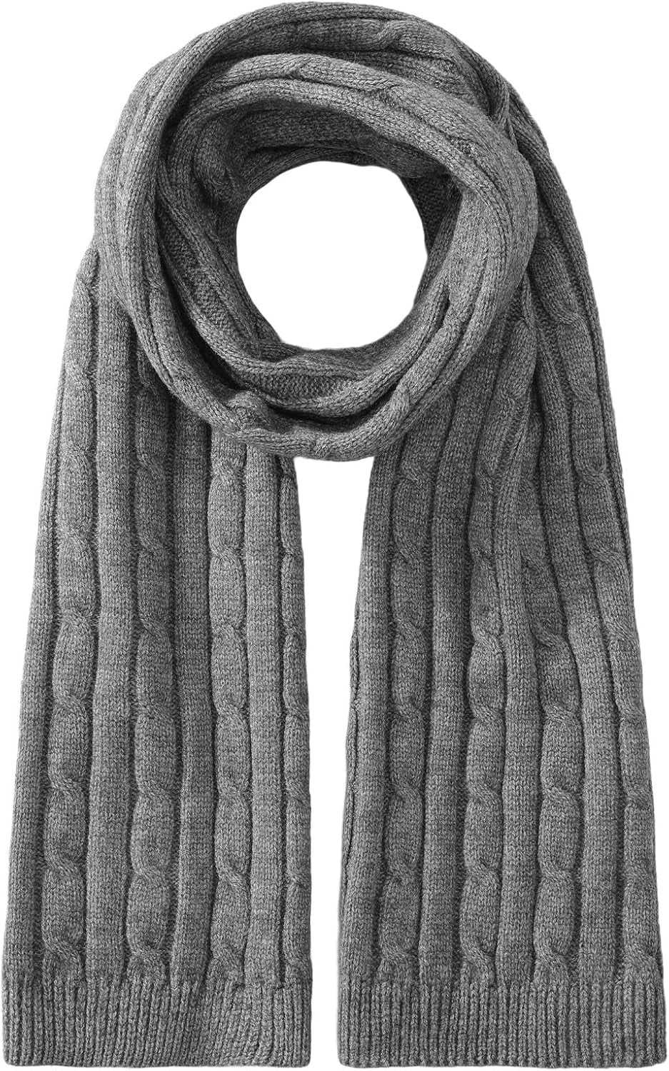 Passionbility Winter Scarf for Women Warm Winter Knit Scarf Cable Chunky Soft Scarves for Cold Weather