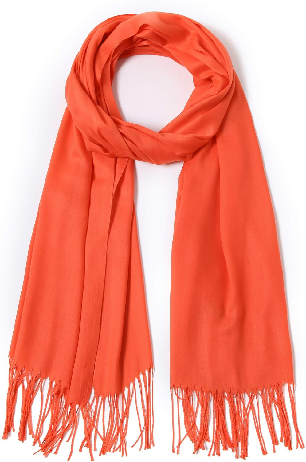 Cindy & Wendy Pashmina Shawls and Wraps Large Scarfs for Women Wedding Party Bridal Long Fashion Solid Shawl Wrap Fringes