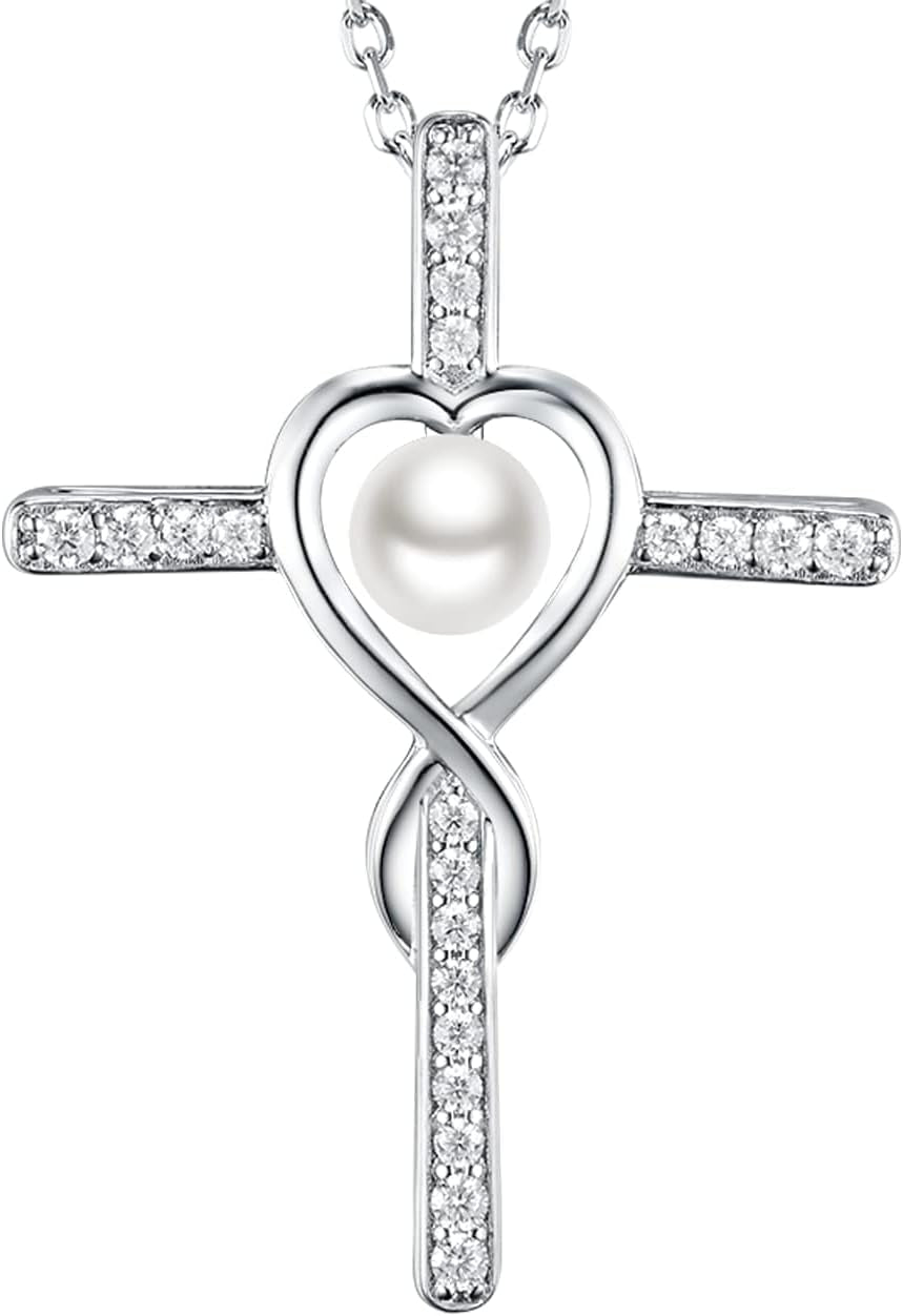 Dorella Love Infinity Christmas Jewelry for Women Birthday Gifts Wife Mom December January Birthstones Blue Topaz Garnet and More Stones Jewelry 925 Sterling Silver