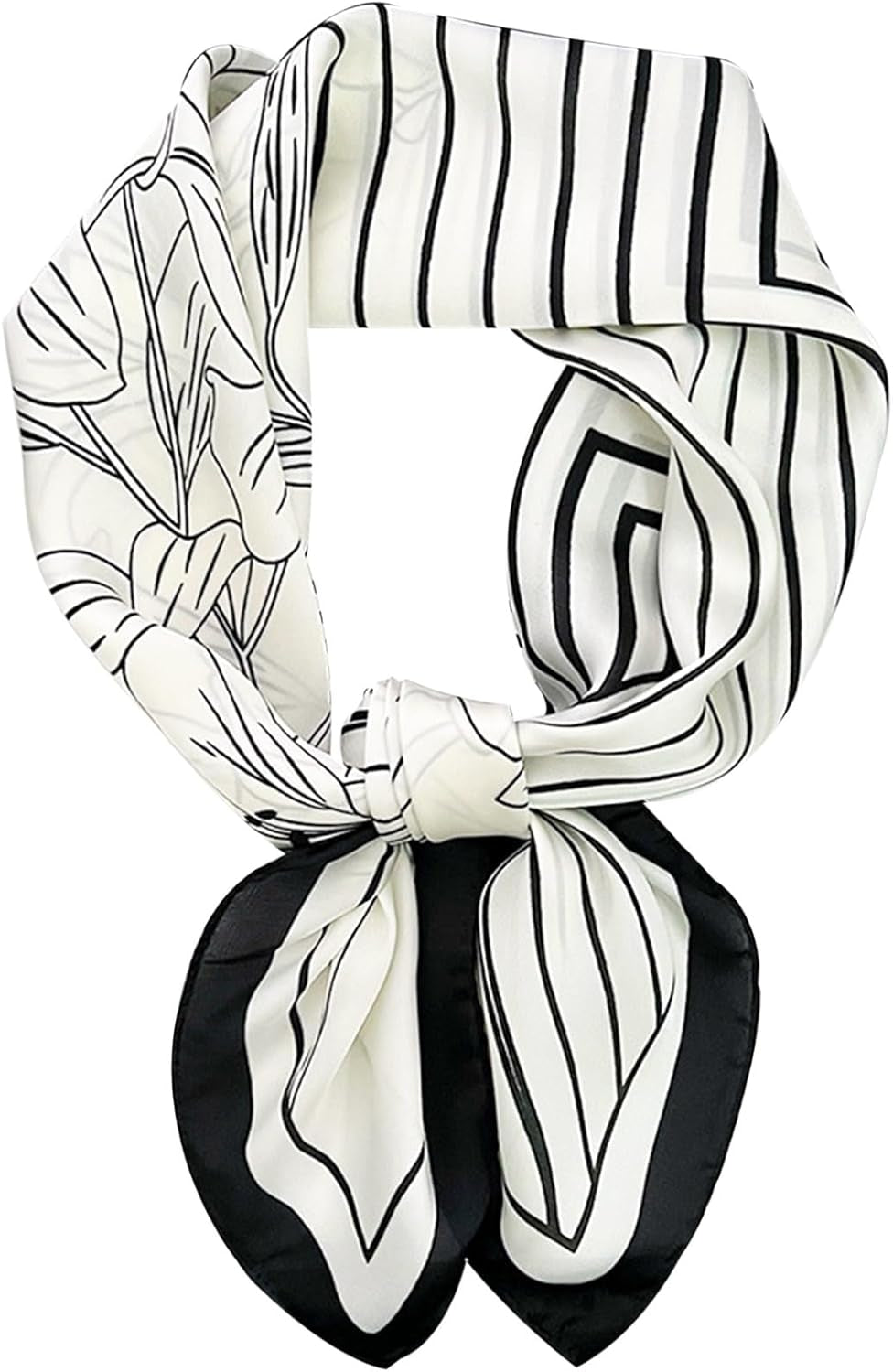 Satin Bandanas Head Scarf for Women Hair Scarves Accessories Lightweight Fashion Wrap Neck Silk Sleeping Headscarf
