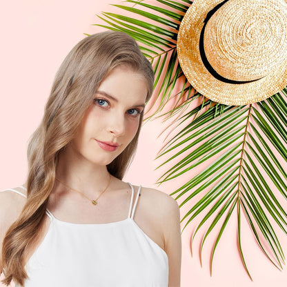 Four-Leaf Clover Necklace for Women–18K Gold-Plated,Luck Good Fortune Pendant,Stylish Jewelry Gift,Lucky Charm Necklace