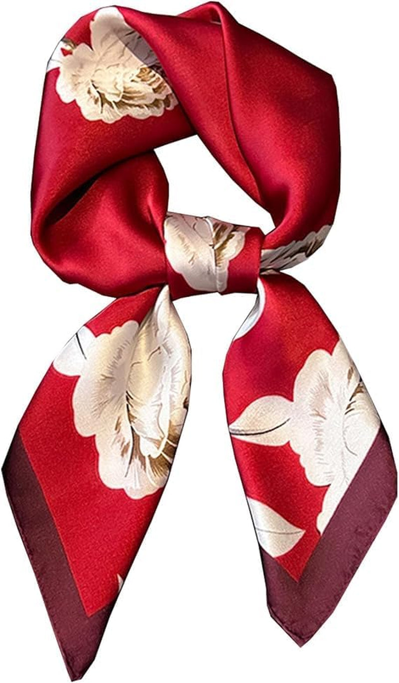 Satin Bandanas Head Scarf for Women Hair Scarves Accessories Lightweight Fashion Wrap Neck Silk Sleeping Headscarf