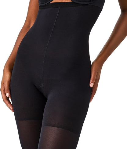 Spanxshape tummy control tights smooth seamless leg coverage