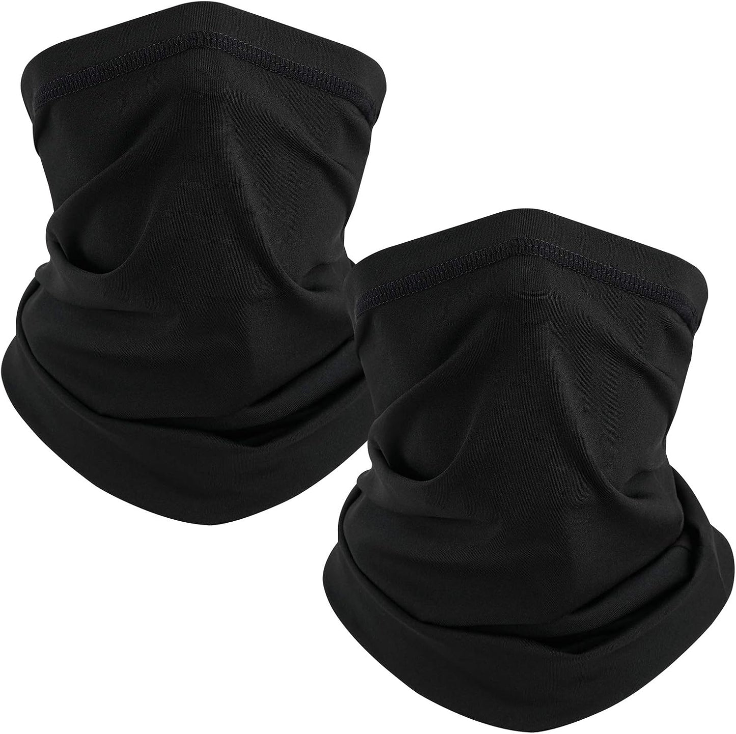 TICONN Neck Gaiter Face Cover Scarf, Breathable Sun & Wind-Proof for Skiing Fishing Hiking Cycling