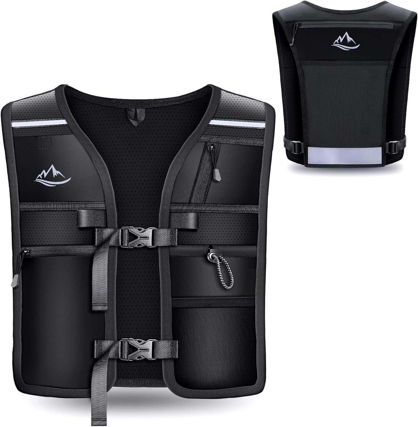 Unisex running water vest for serious athletes