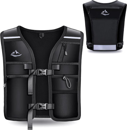 Unisex running water vest for serious athletes