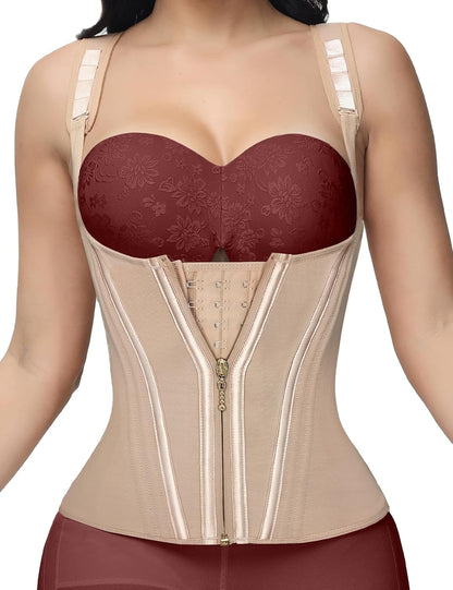 SHAPSHE Waist Trainer for Women, Tummy Control Sports Girdle, Workout Body Shaper with Adjustable Shoulder Strap