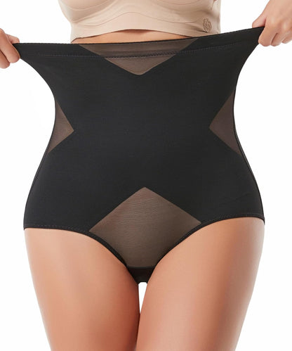 Butt lifting shapewear panties back detail with lifting technology