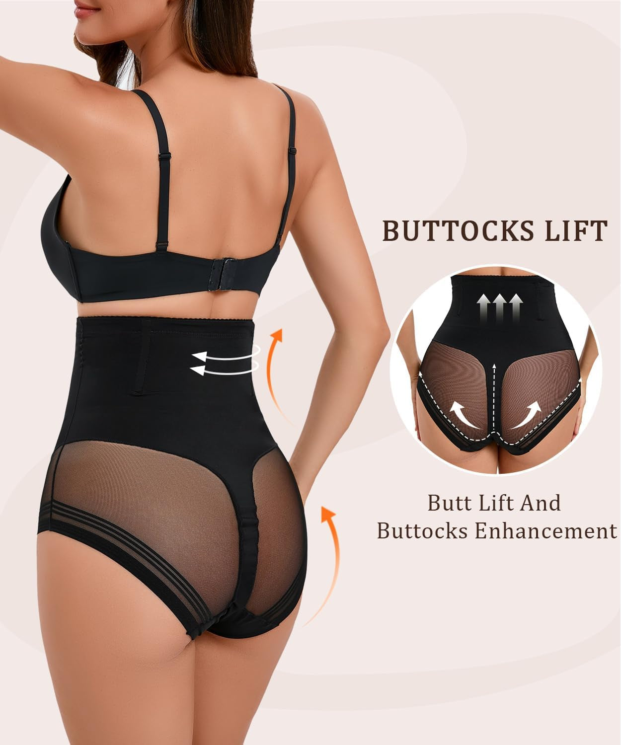 Dulchany compression girdle panty under clothing fit