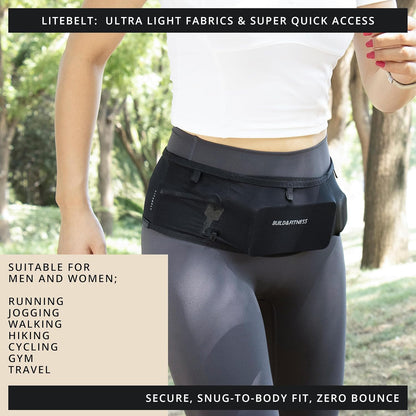 LiteBelt running phone holder fits all phone sizes